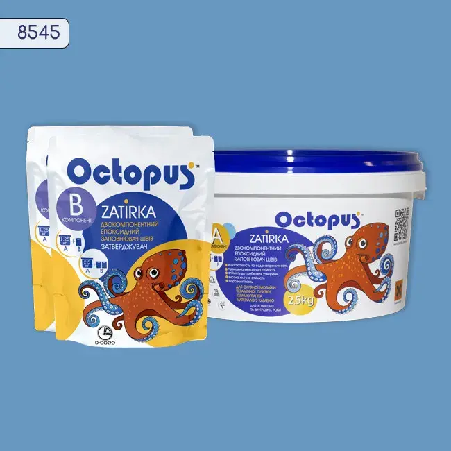 Эпоксидная затирка Octopus Zatirka 2,50 кг цвет 8545 (8545-2) - 233981
