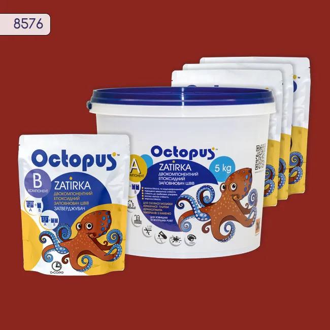 Епоксидна затирка Octopus Zatirka 5,00 кг колір 8576 (8576-5) - 234110
