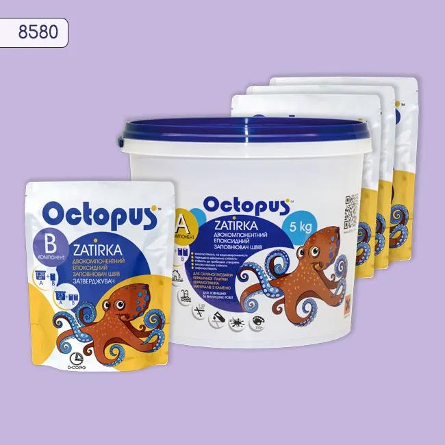 Епоксидна затирка Octopus Zatirka 5,00 кг колір 8580 (8580-5) - 234128