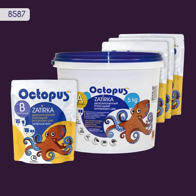 Епоксидна затирка Octopus Zatirka 5,00 кг колір 8587 (8587-5) - 234173