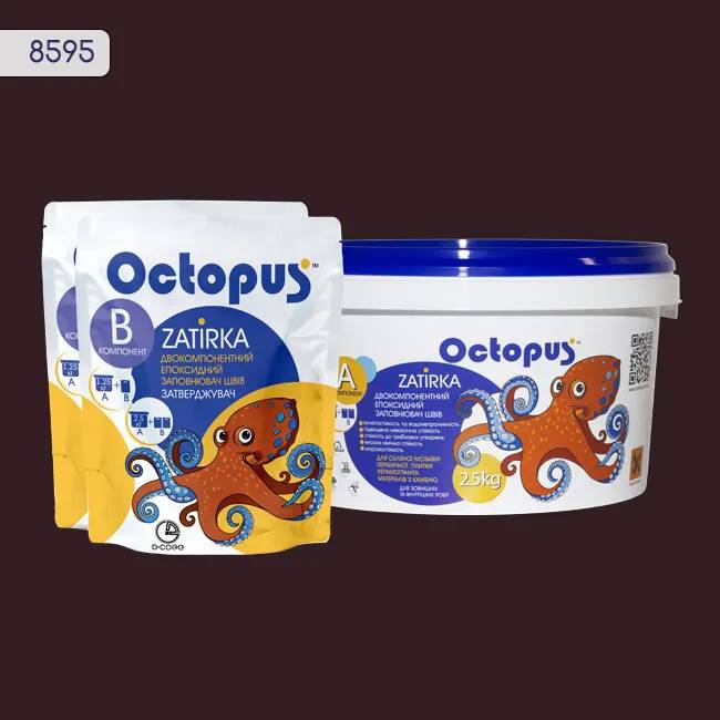 Эпоксидная затирка Octopus Zatirka 2,50 кг цвет 8595 (8595-2) - 234224