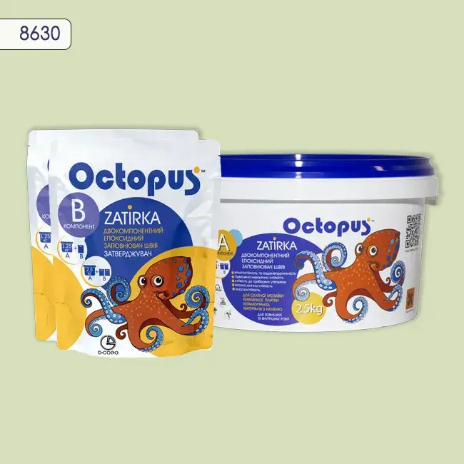 Эпоксидная затирка Octopus Zatirka 2,50 кг цвет 8630 (8630-2) - 234296