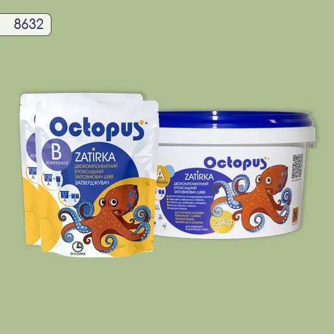 Эпоксидная затирка Octopus Zatirka 2,50 кг цвет 8632 (8632-2) - 234314