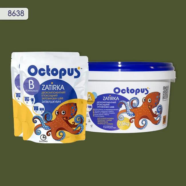 Епоксидна затирка Octopus Zatirka 2,50 кг колір 8638 (8638-2) - 234341