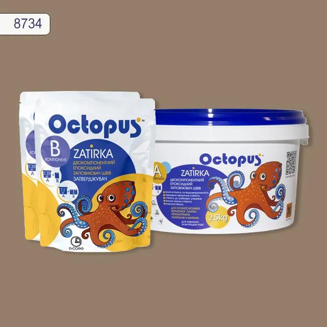 Эпоксидная затирка Octopus Zatirka 2,50 кг цвет 8734 (8734-2) - 234972