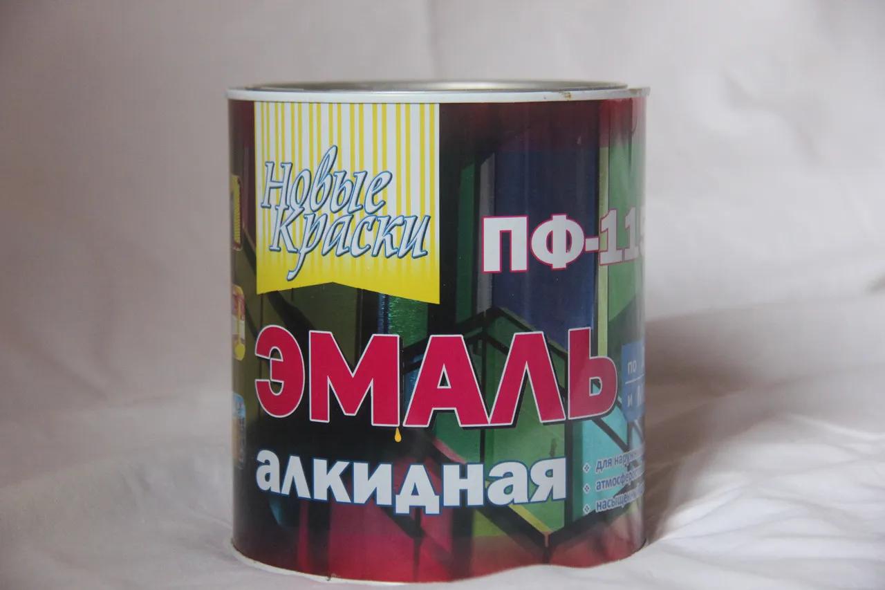 Емаль ПФ-115 Нові фарби темно-зелена 2,8 кг - 235326