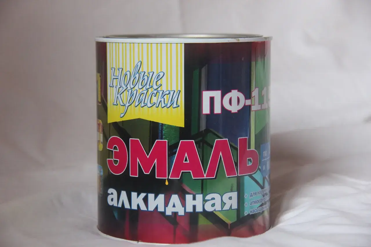 Емаль ПФ-115 Нові фарби вишнева 2,8 кг - 235336