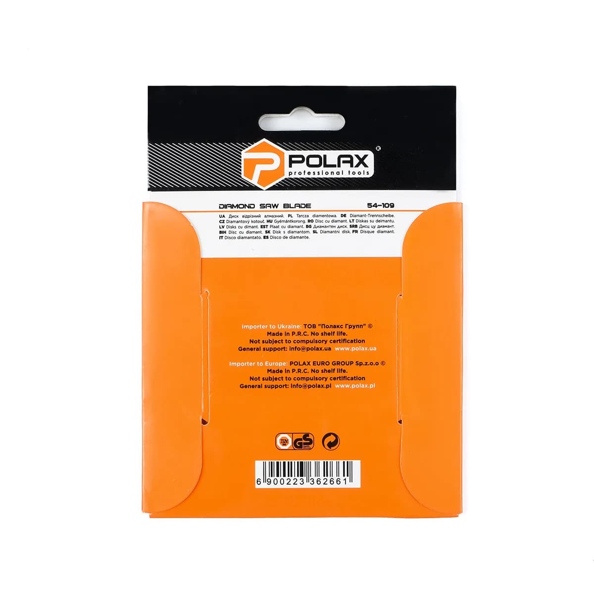 Диск відрізний алмазний Ceramic Polax 115x1.4x22.23 (54-109) - 826830813
