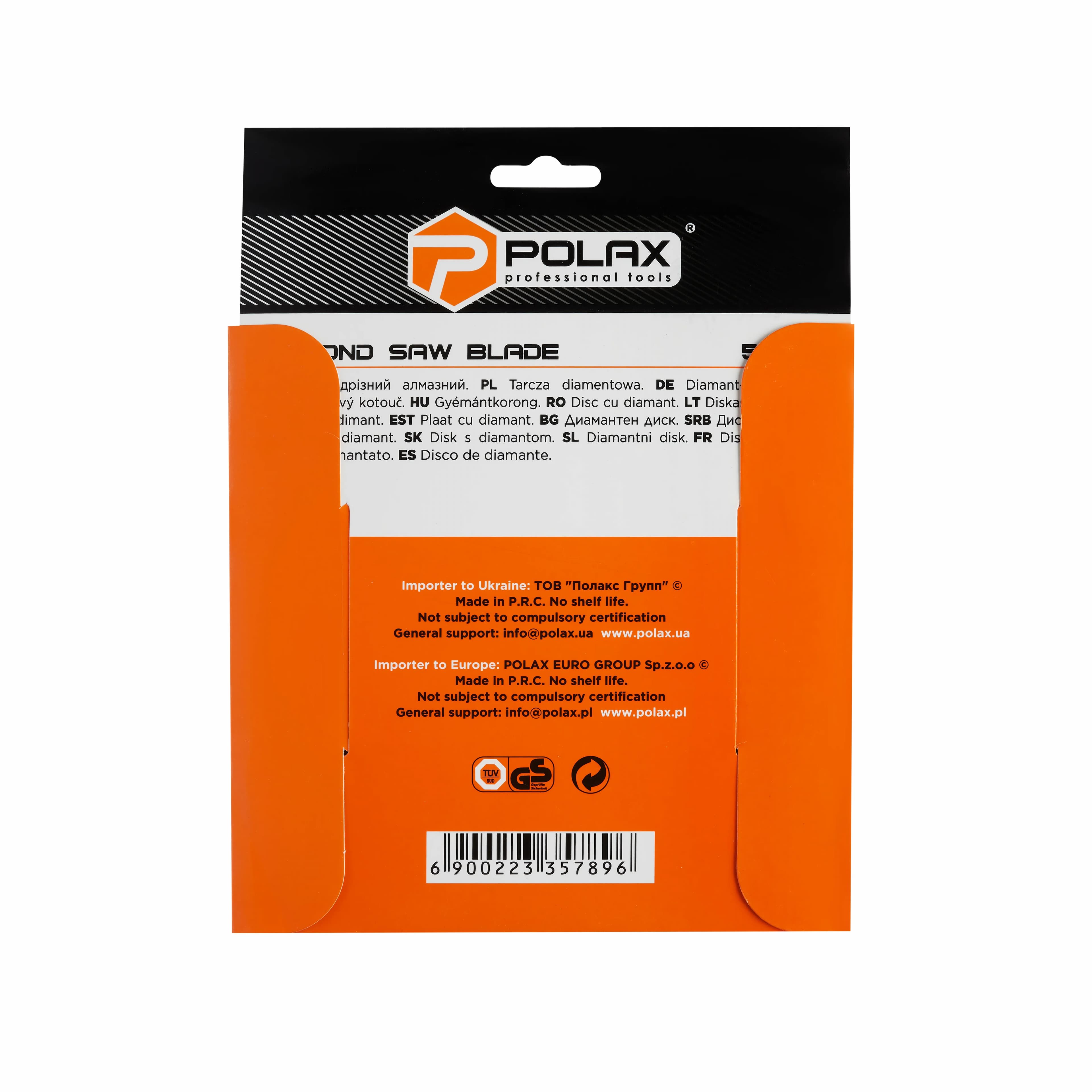 Диск алмазный сегментированный Polax 180x7x2.2x22.23, 25% (54-126) - 101999333