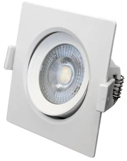 Світильник точковий Bemko ALIS LED 6 Вт 4000 K 520 Лм IP40 квадратний поворотний (C70-DLA-AS-064-WH) - 236543