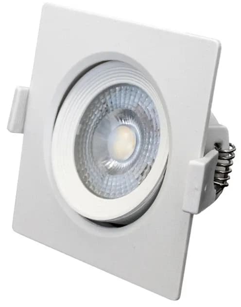 Світильник точковий Bemko ALIS LED 6 Вт 4000 K 520 Лм IP40 квадратний поворотний (C70-DLA-AS-064-WH) - 660292797