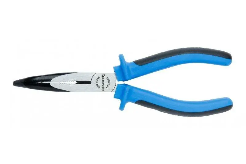 HOEGERT Довгогубці зігнуті 160 мм, CrV (HT1P022) - 236780