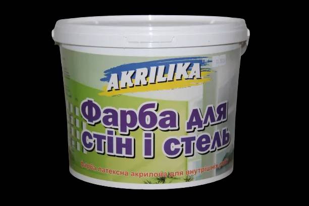Водоемульсійна фарба для внутрішніх робіт Akrilika 7 кг - 236906