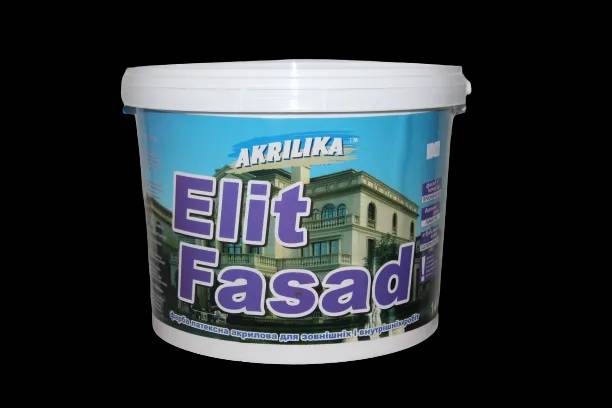 Водоэмульсионная краска фасадная Akrilika Elit Fasad 14 кг - 236908