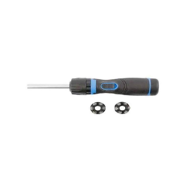 HOEGERT Викрутка тріскачка 13 предметів, з редуктором 1:5 і поворотною ручкою (HT1S216) - 237789
