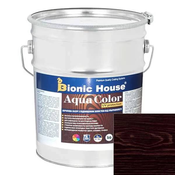 AQUA COLOR UV protect РОЖЕВЕ ДЕРЕВО Сонцезахисна напівпрозора фарба-лазур для дерева на водній основі 10л. - 237948