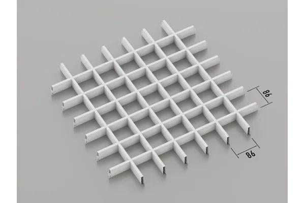 Грильято классическое (RAL 9003 - белый), 86x86 мм - 237963
