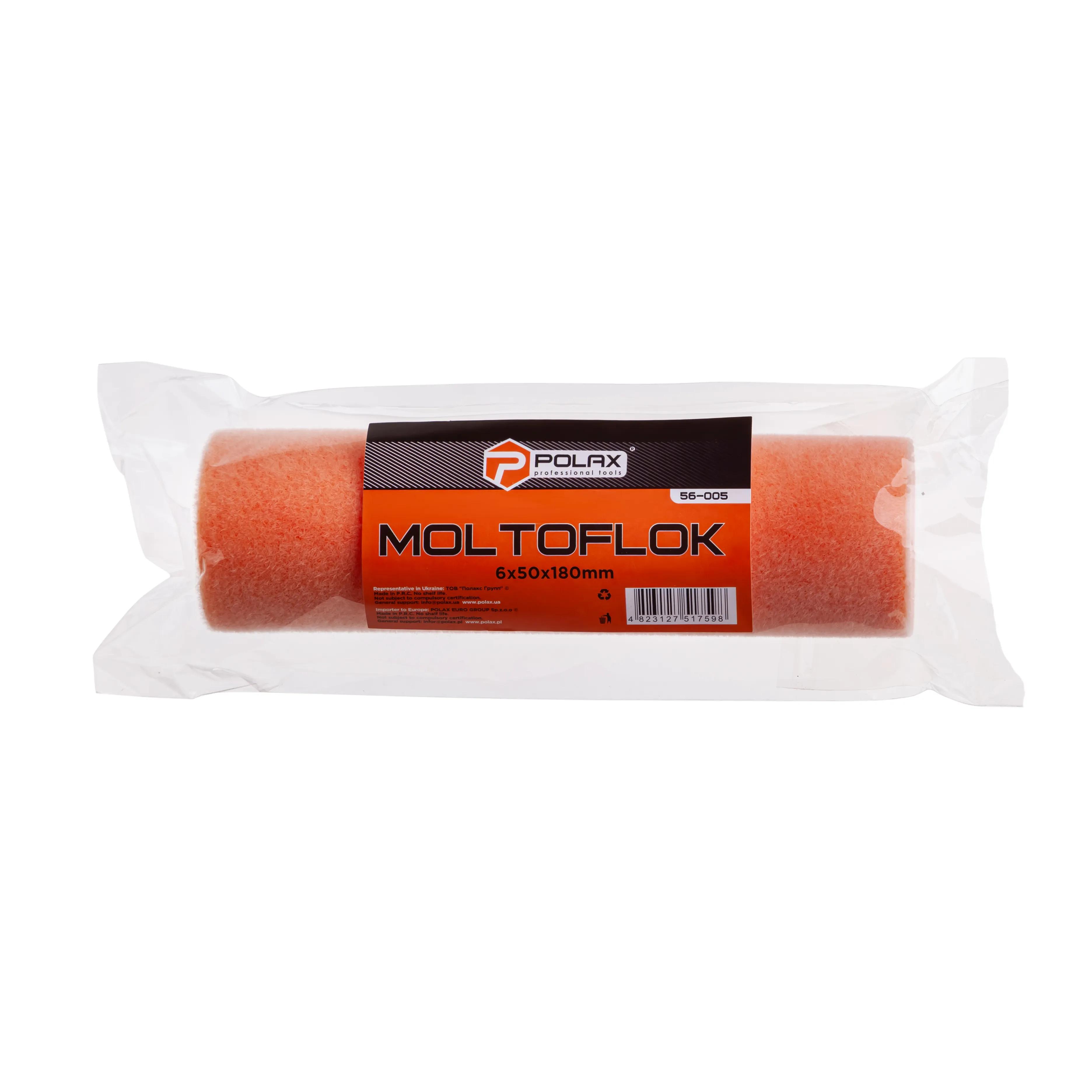 Валик ""Мольтофлок"" 6х50х180 мм Polax (56-005) - 238769