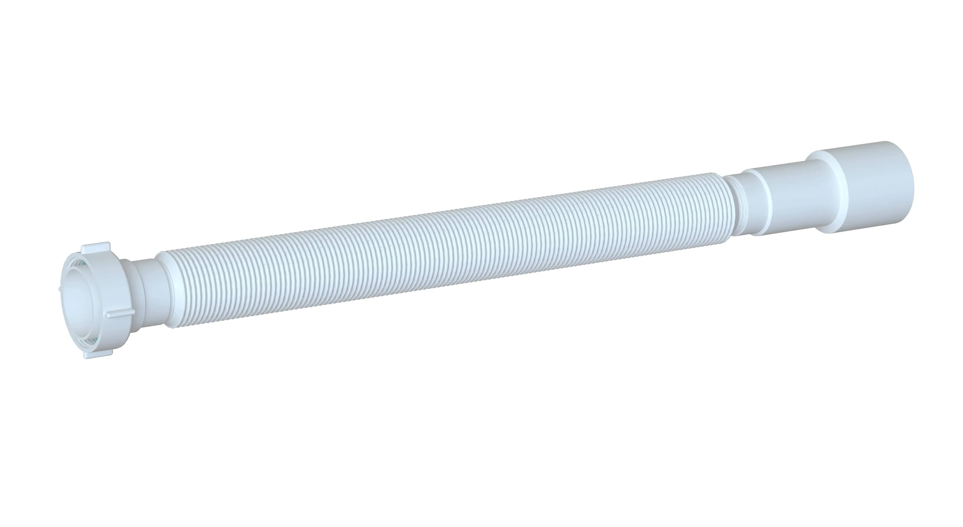 Отвод для сифона гибкий складной Г1214 SoloPlast Ø40х40/50, 1200 мм - 328994538