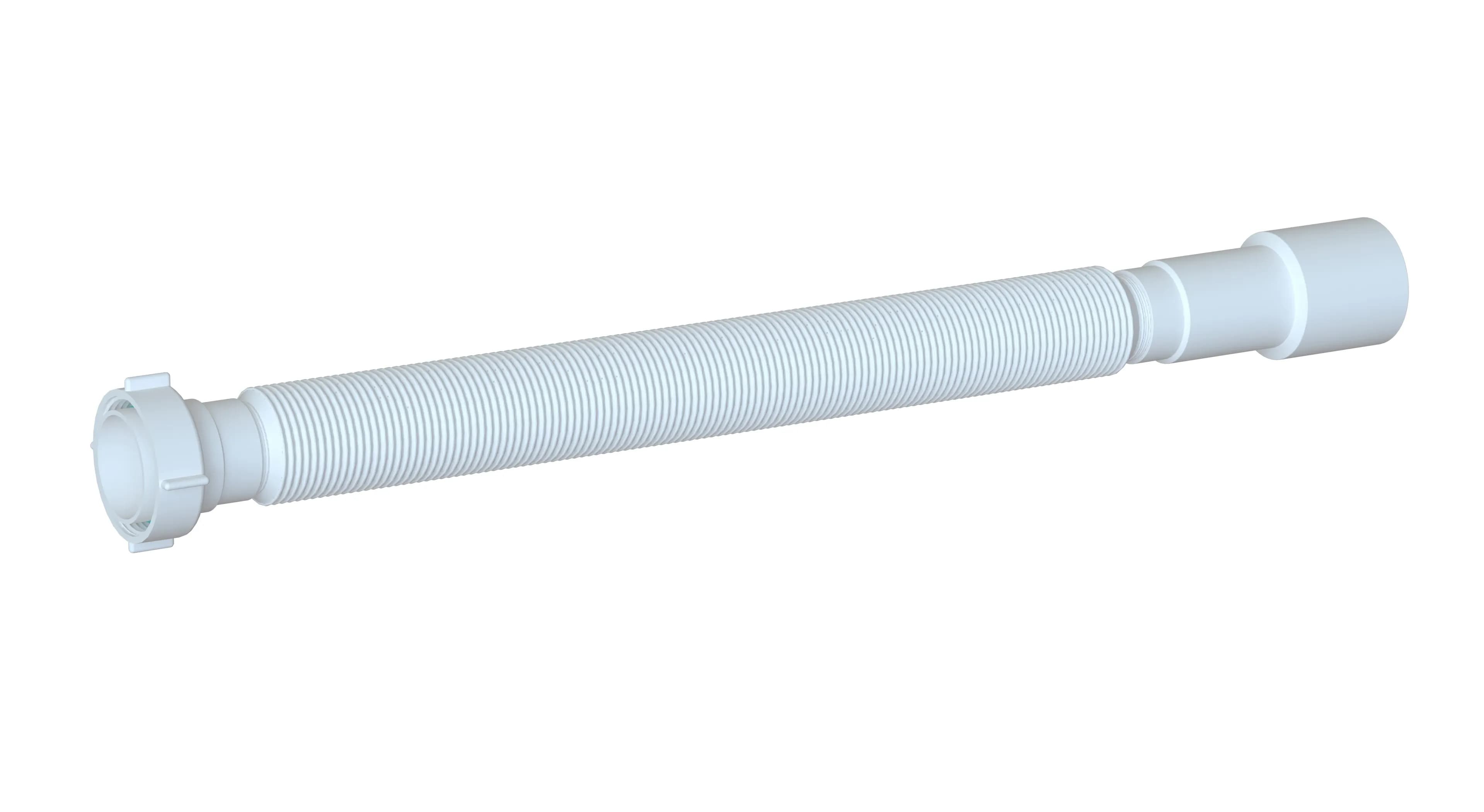 Отвод для сифона гибкий складной Г1214 SoloPlast Ø40х40/50, 1200 мм - 328994538