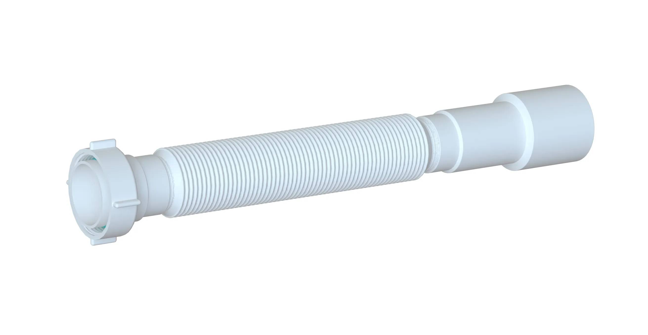 Отвод гибкий складной Г0640 SoloPlast Ø40х40/50, 600 мм - 245264