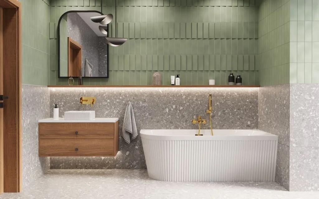 Змішувач для ванни Invena Glamour BW-02-009 золотий - 249133