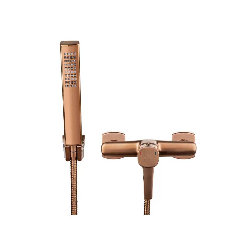 Смеситель для душа Invena Glamour BN-02-014 медь - 249201