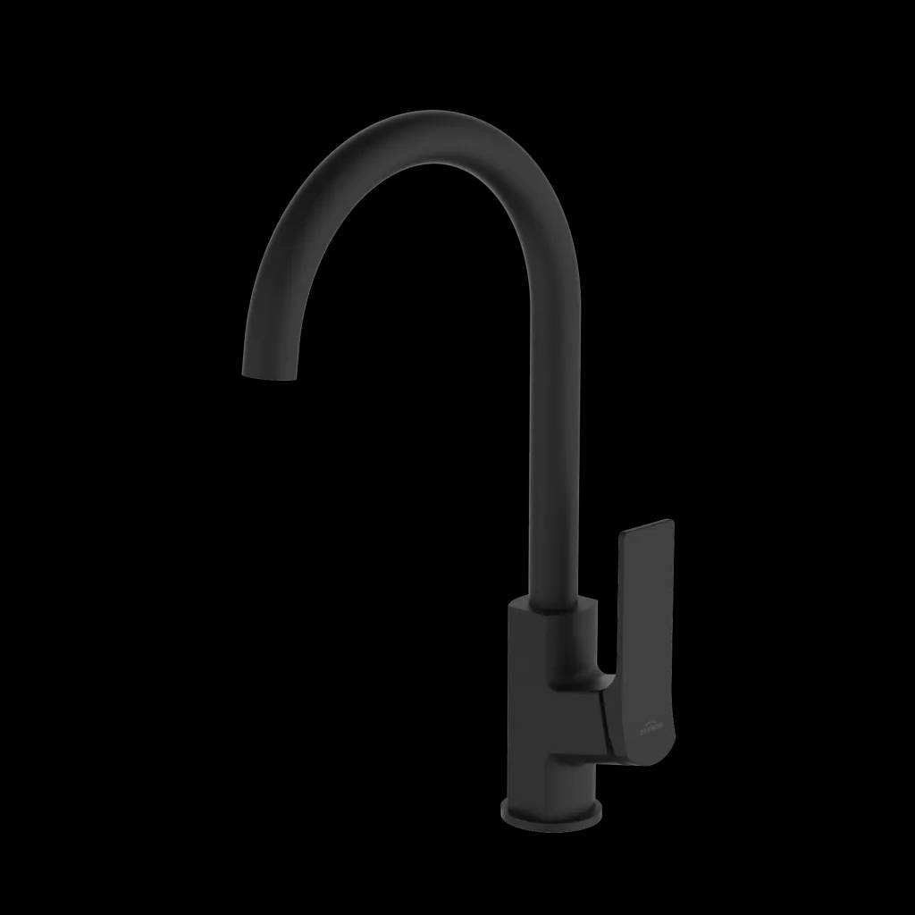 Смеситель для кухни Invena Neri BZ-01-004 черный - 249330