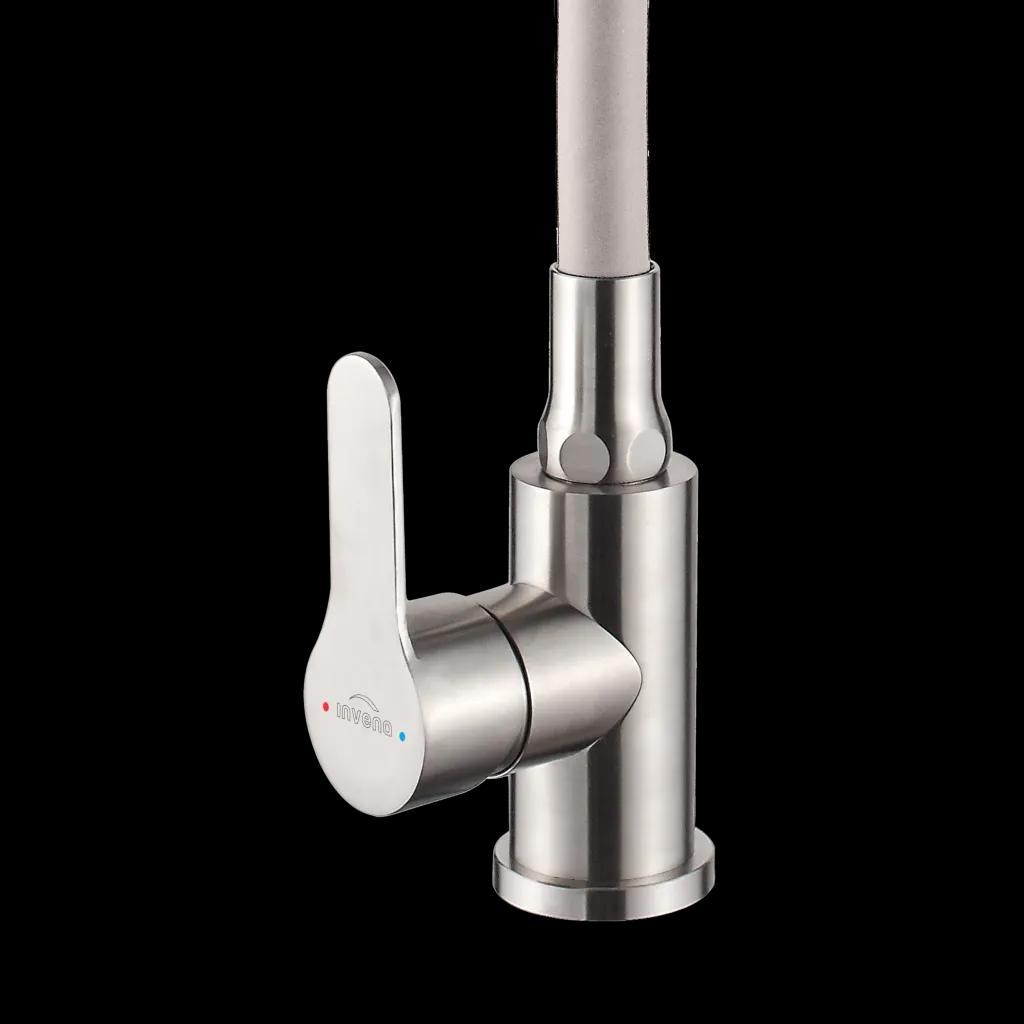Смеситель для кухни, 2-функц, Ksanti Inox, BZ-37-i03, inox/кавовий - 249365