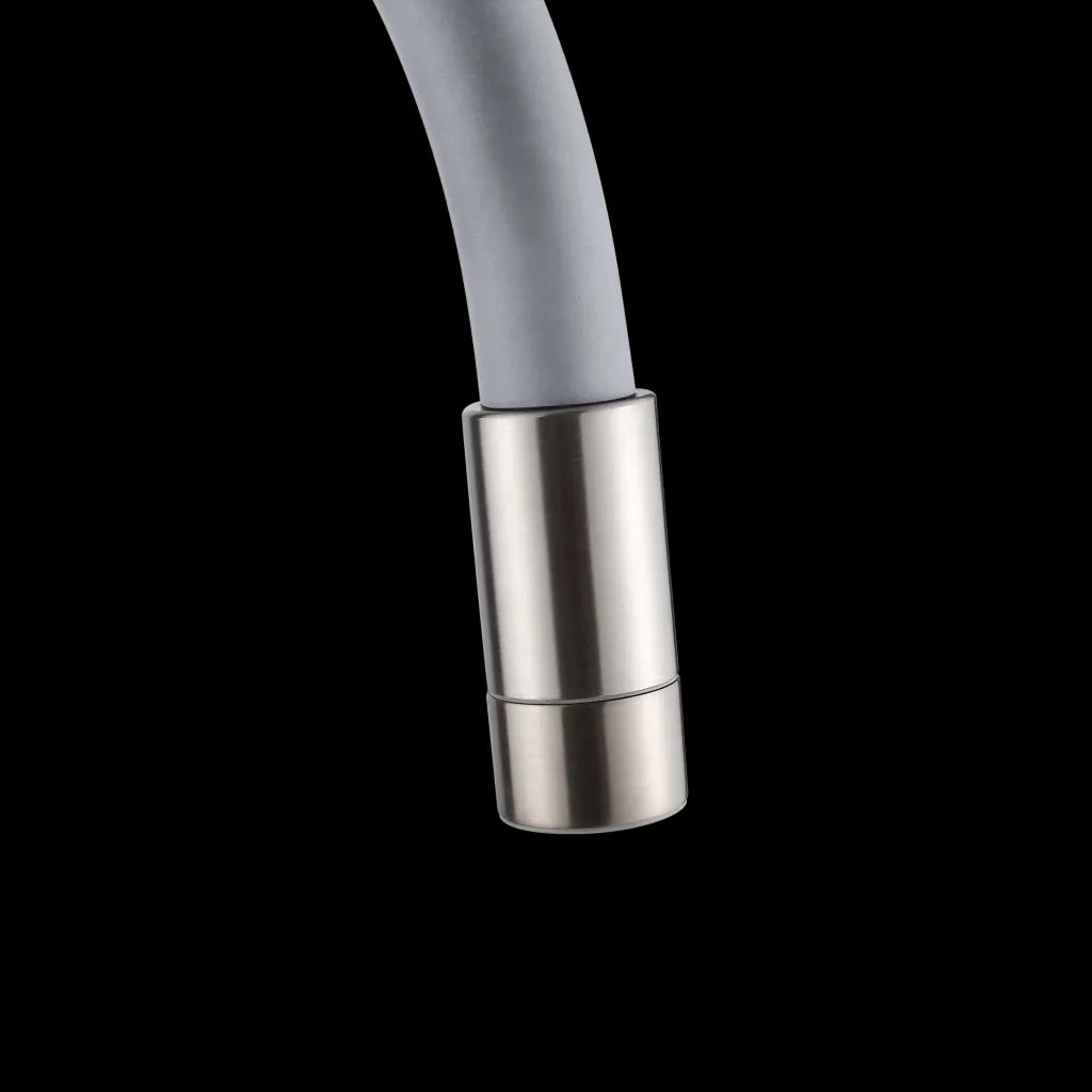 Смеситель для кухни, 2-функц, Ksanti Inox, BZ-37-i05, inox/сірий - 249368
