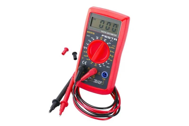 Мультиметр 200 mV - 300 V, 2000 μA - 10 A, 200 Ω - 2 MΩ, звукова сигналізація, FESTA - 249691