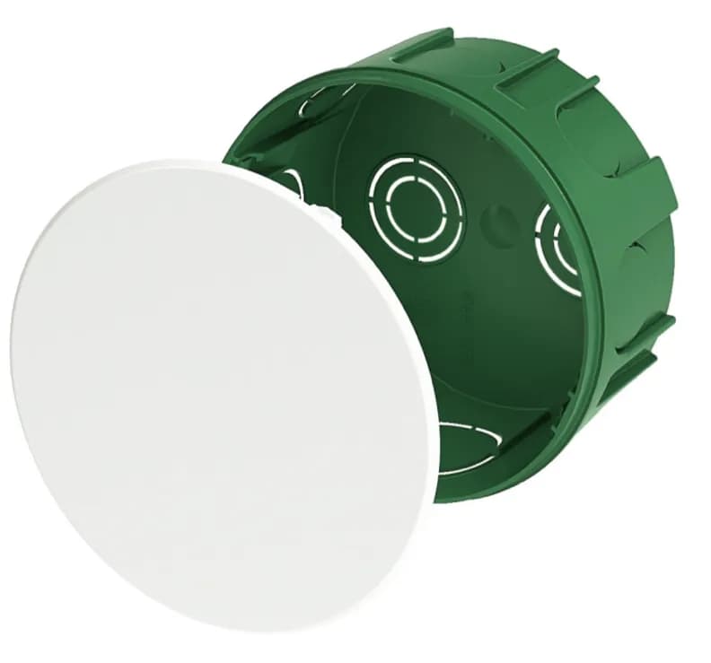Коробка розподільча для суцільних стін кругла D=70мм/45мм (Neomax) - 185850981