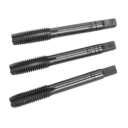Ручной метчик HSS M6 x 1,0 мм, комплект (3 шт.), XTLine - 827010855