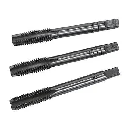 Ручной метчик HSS M8 x 1,25 мм, комплект (3 шт.), XTLine - 250318