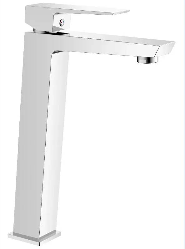 Змішувач для умивальника, високий PAROS CHROM, BU-09-W01 - 250410