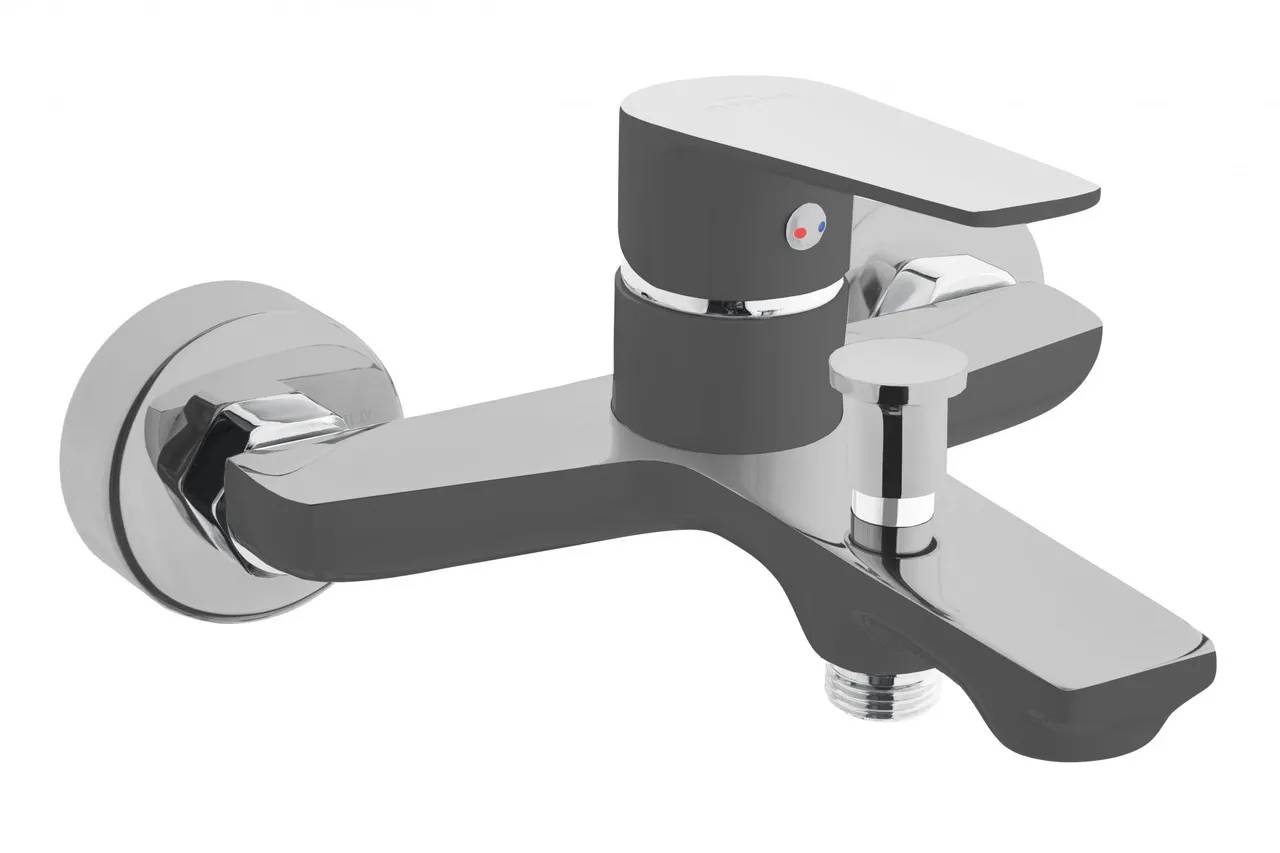 Змішувач для ванни Invena Dokos BW-19-005 графіт - 250489