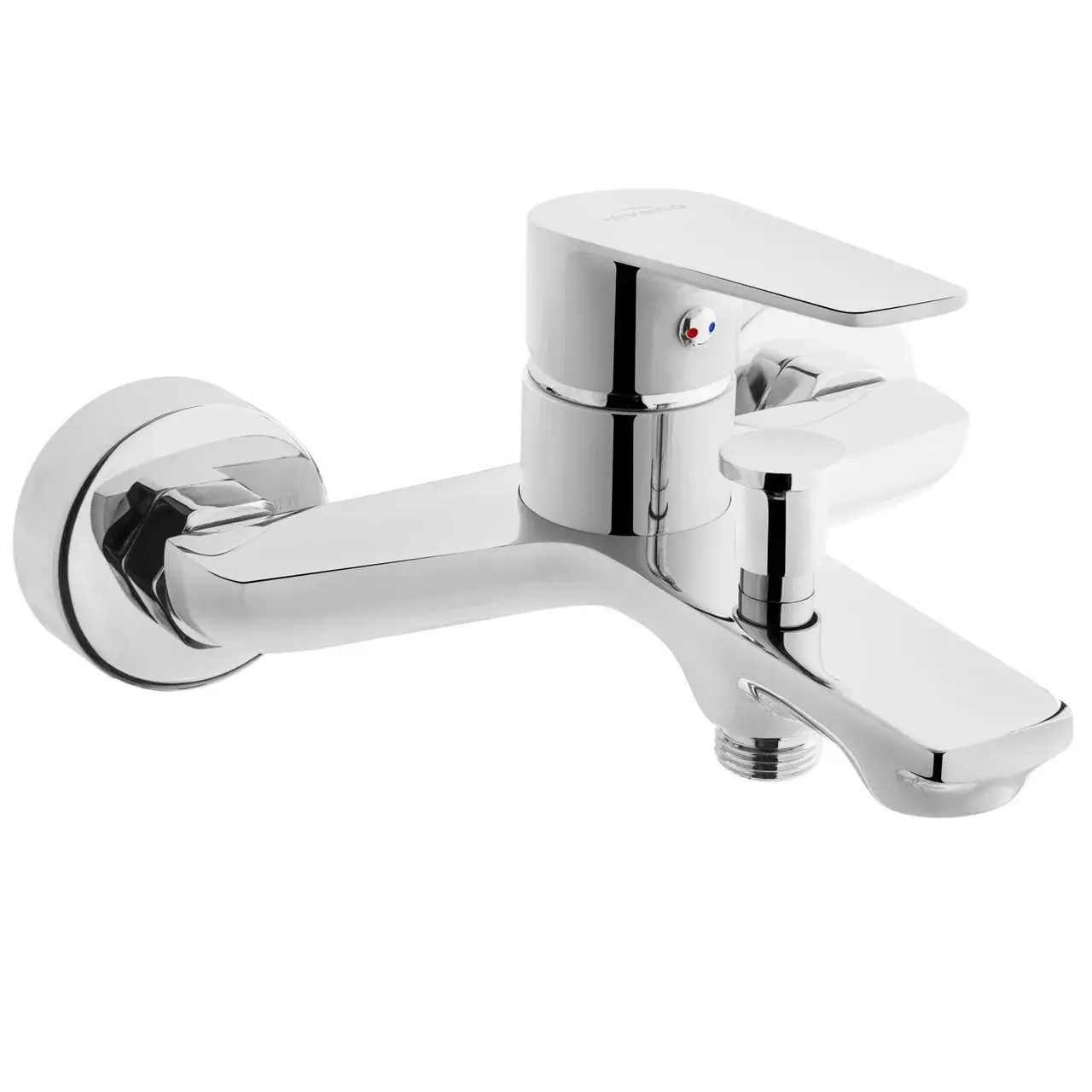 Смеситель для ванны Invena Dokos BW-19-001 хром - 250493