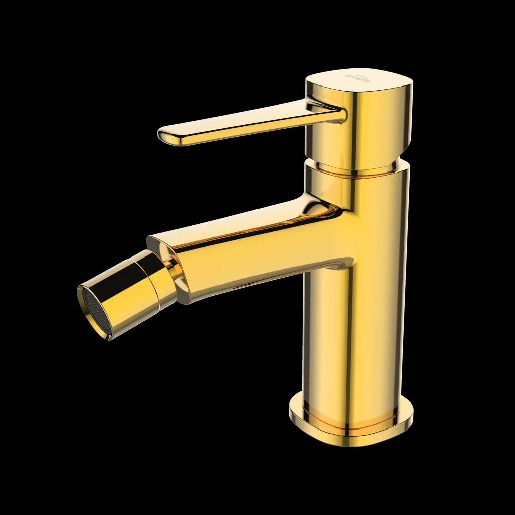 Змішувач для біде Invena Glamour BB-02-009 золотий - 250515