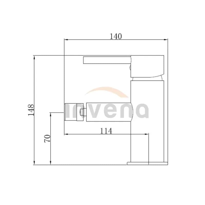 Змішувач для біде Dafni, BB-88-001 - 798760935