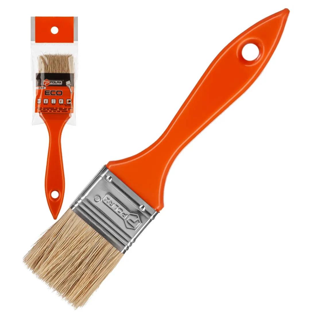Кисть флейцевая Polax 1,5"", смешанный ворс, пластиковая ручка, тип ""Эко"" (05-003) - 250748