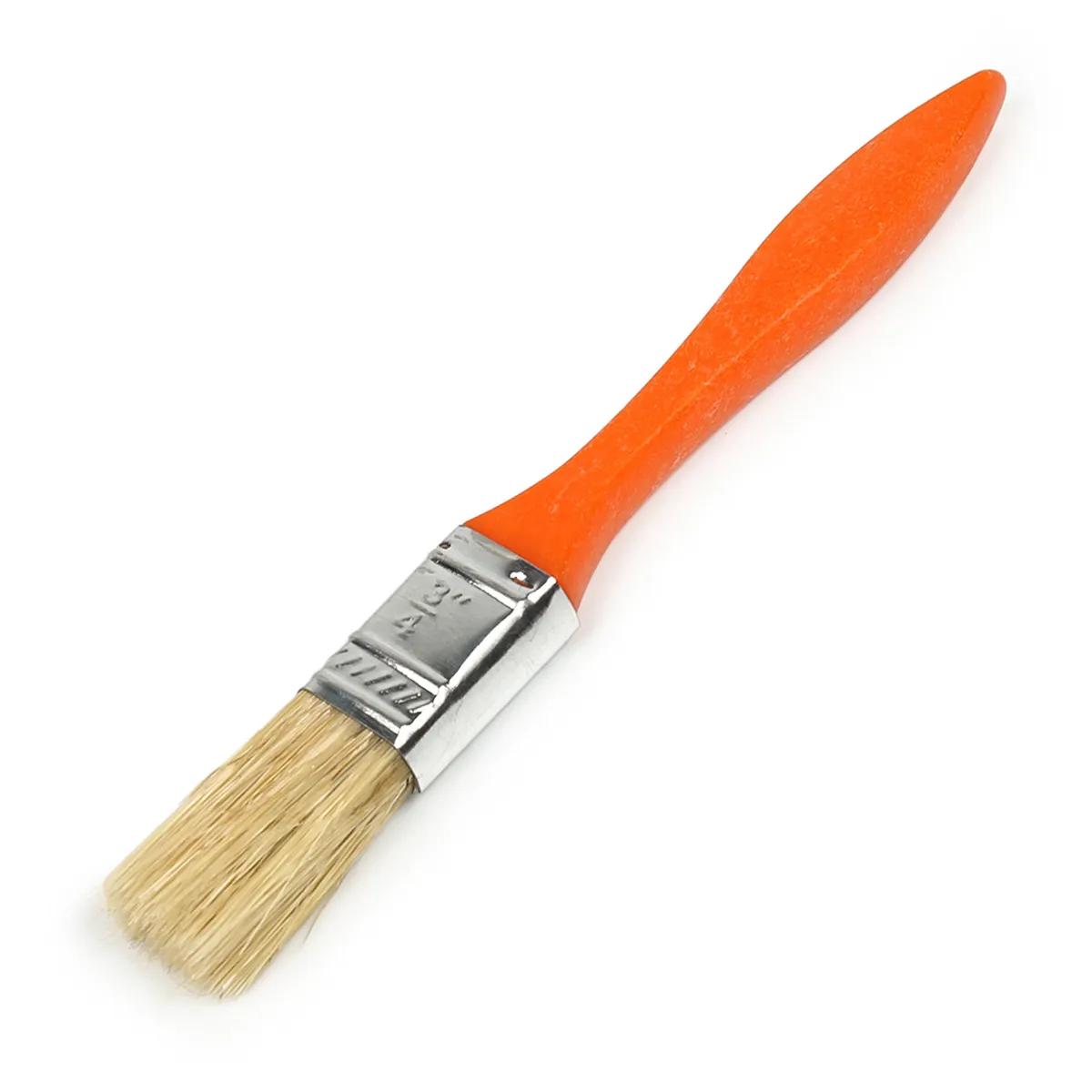 Кисть флейцевая Polax 3/4"", смешанный ворс, пластиковая ручка, тип ""Эко"" (05-001) - 250779