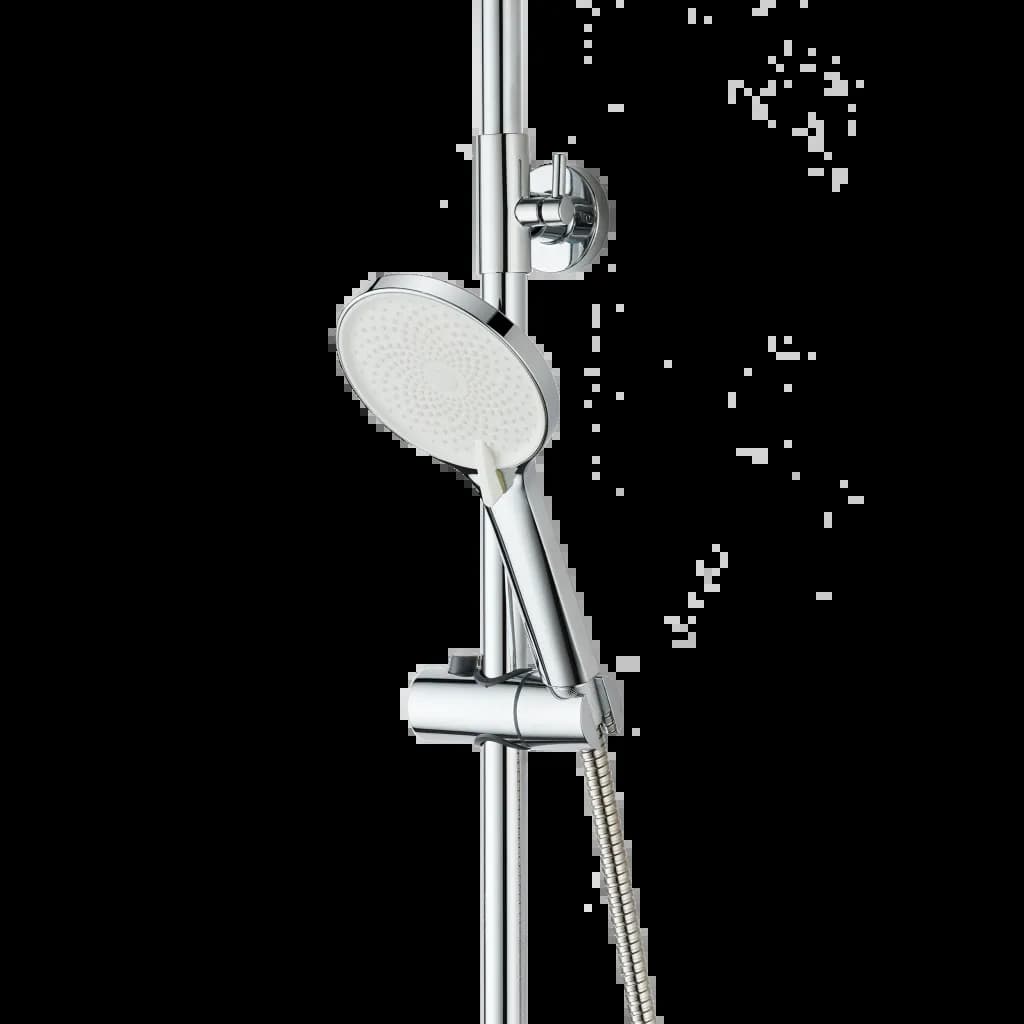 Душевая система со смесителем для ванны Invena RIKIA AU-24-B01 - 013711339