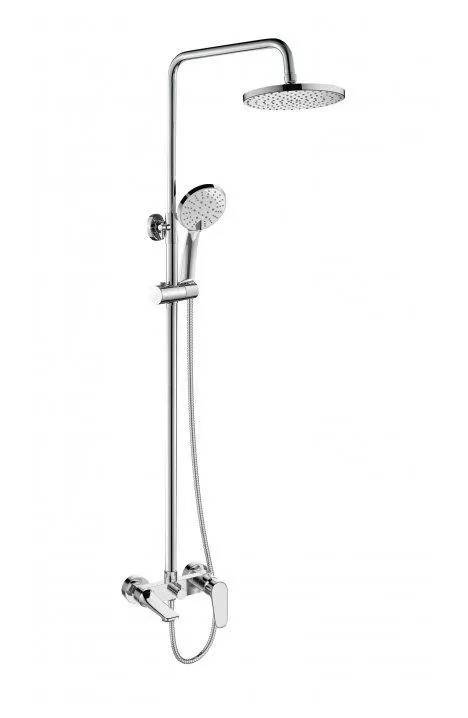 Душевая система со смесителем для ванны Invena Dokos AU-19-B01 - 251797