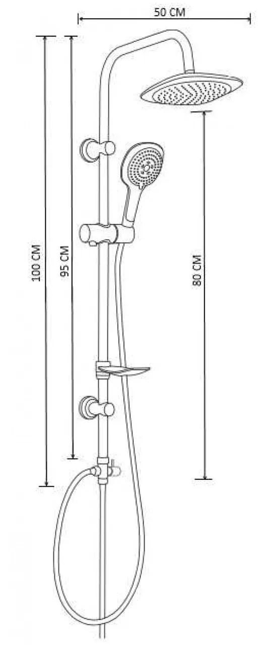 Душова система Invena Elea, AU-82-001 - 251869
