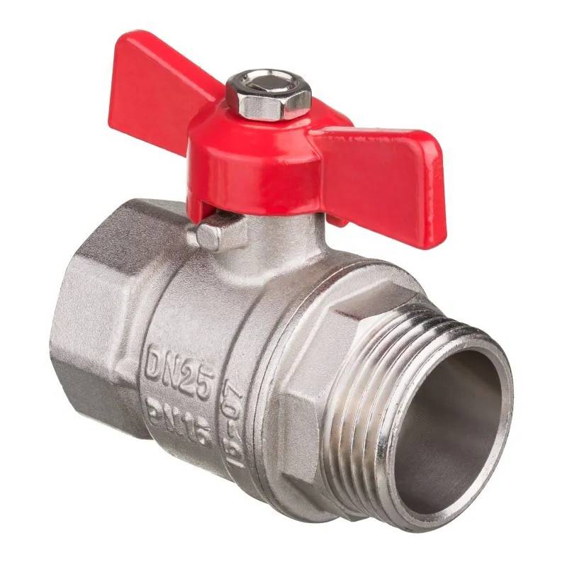 Кран-метелик кульовий В/З, 3/4"", DN20, Invena ZK-04-020 - 252223