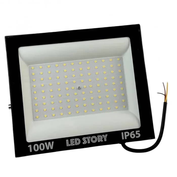 Прожектор світлодіодний LED STORY 100 Вт холодний білий (247331286) - 252338