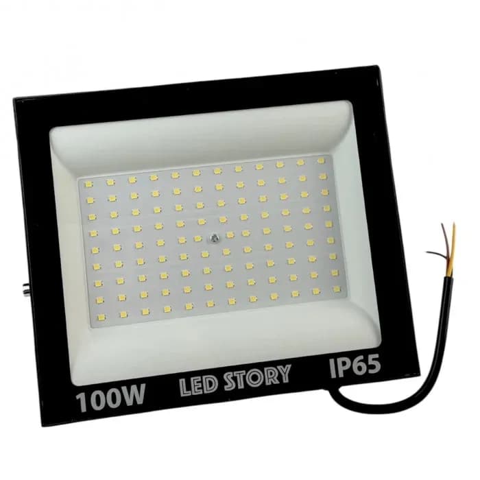 Прожектор світлодіодний LED STORY 100 Вт холодний білий (247331286) - 247331286