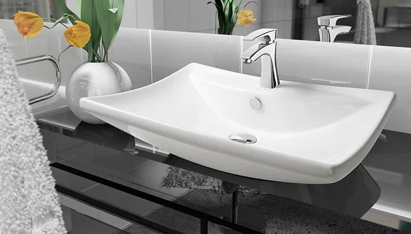 Раковина Invena Izyda CE-12-001 накладна керамічна - 252437
