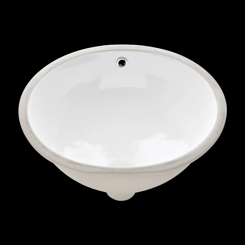 Раковина Invena Pandora CE-26-001 49 см ПІДКЛАДНА керамічна глянцева - 252460
