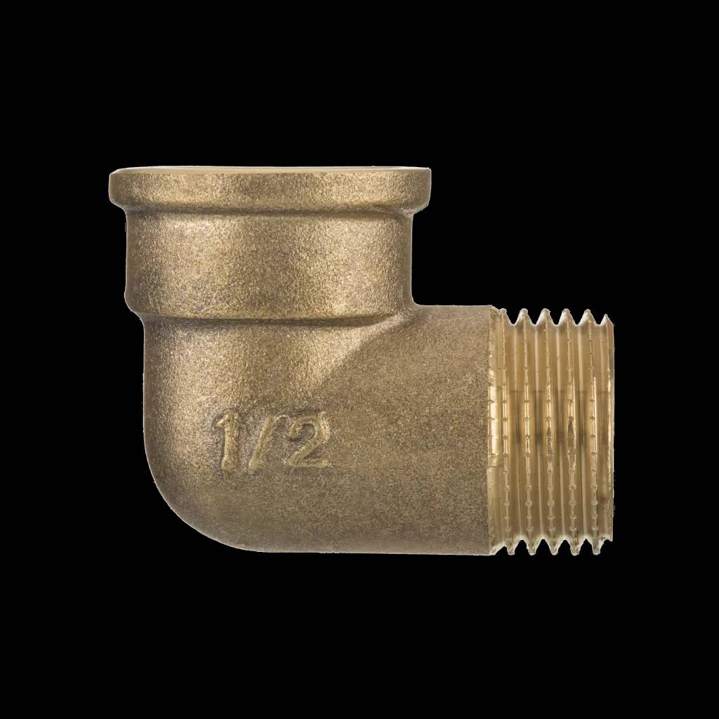 Латунне коліно в\з різьба 1 1/2"" ZM-01-040 - 252634